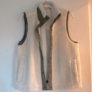 NWOT Madewell Sherpa vest
